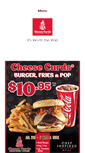 Mobile Screenshot of cheesecurdsburgers.com